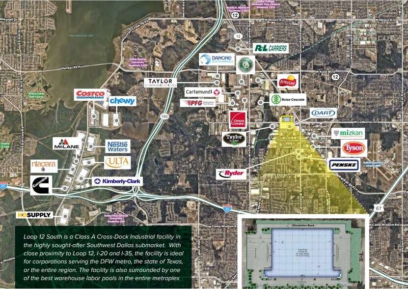 More Photos Of 4597 W Ledbetter Dr, Dallas Warehouse For Sale
