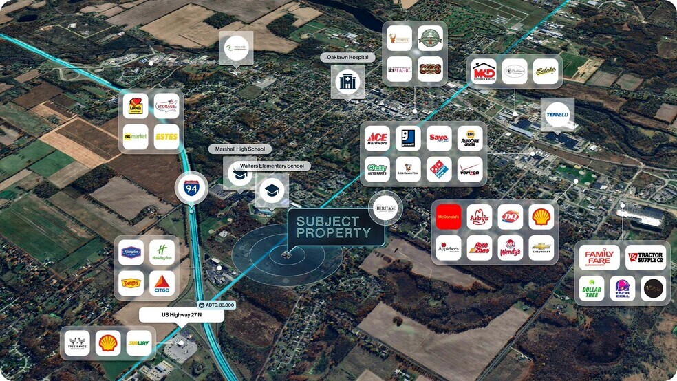 More Photos Of 723 N US 27, Marshall Funeral Home For Sale