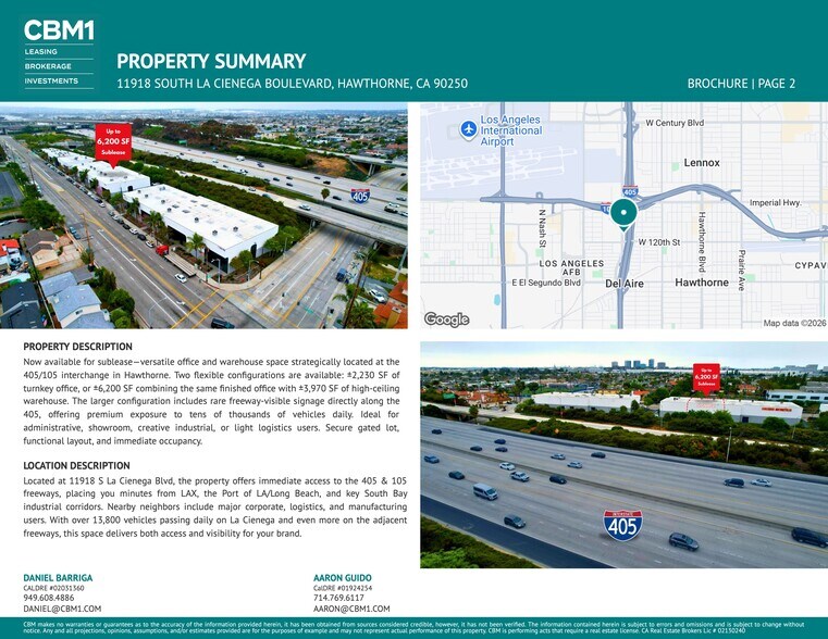 More Photos Of 11934-11954 S La Cienega Blvd, Hawthorne Showroom For Lease