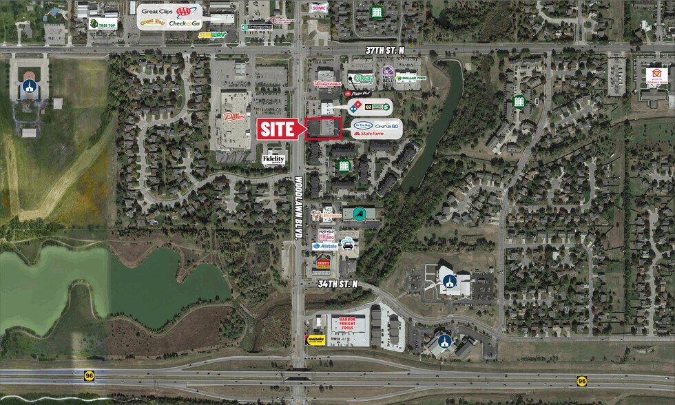 More Photos Of 3700-3708 N Woodlawn Blvd, Wichita Storefront Retail Office For Lease