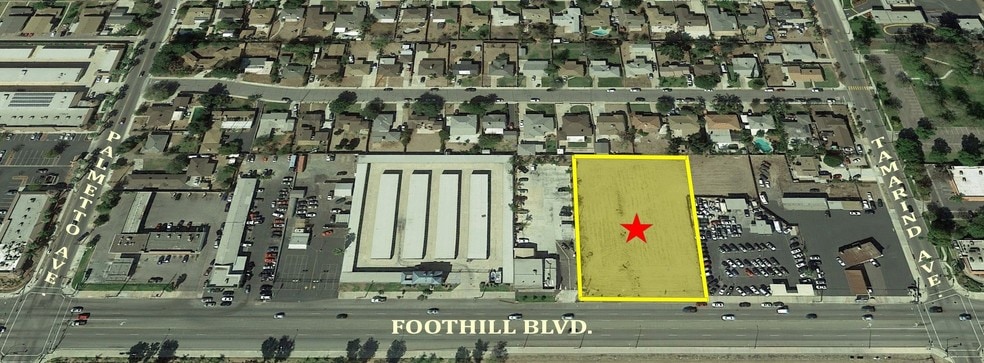 Primary Photo Of 17440 Foothill Blvd, Fontana Land For Sale