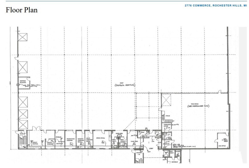 More Photos Of 2776 Commerce Dr, Rochester Hills Manufacturing For Sale