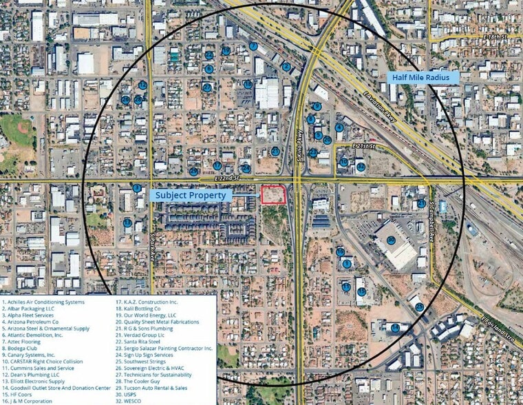 More Photos Of SWC Kino Pkwy & 22nd St, Tucson Land For Sale