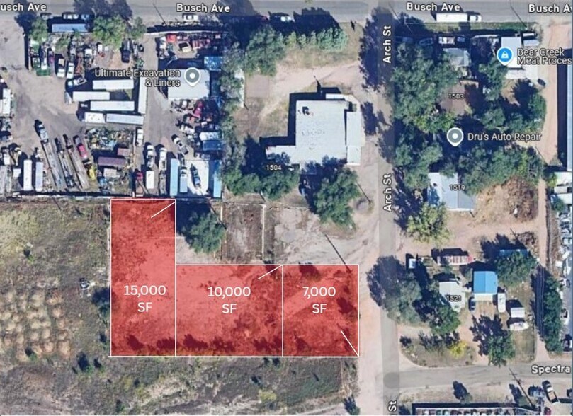 More Photos Of 1522 Arch St, Colorado Springs Land For Lease