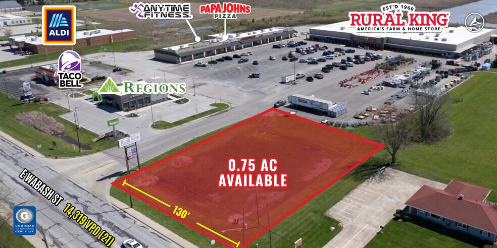 Primary Photo Of 2401 E Wabash St, Frankfort Land For Lease