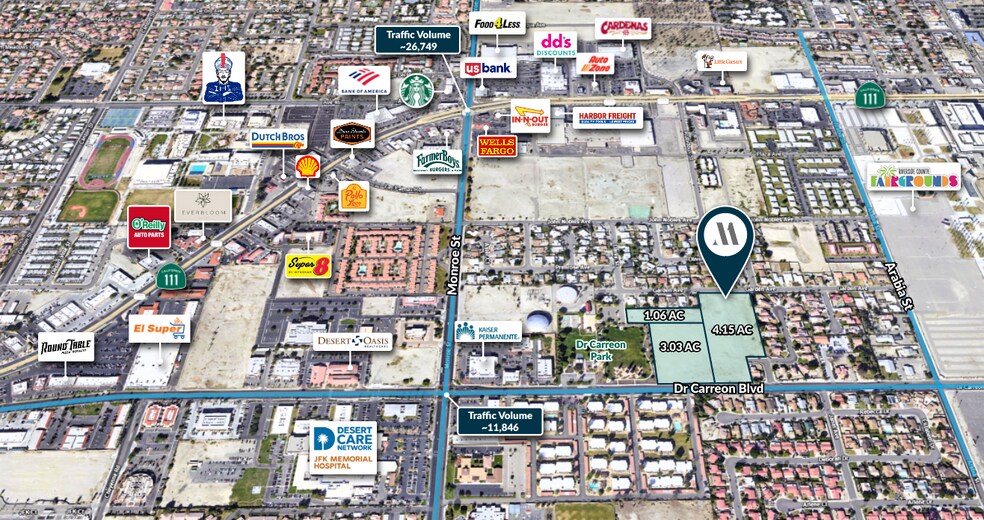 Primary Photo Of Doctor Carreon, Indio Land For Sale