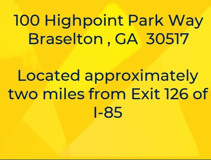 More Photos Of 100 Highpoint Park Way, Braselton Office For Lease