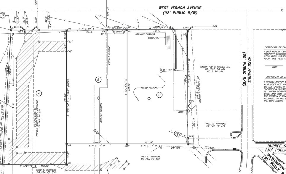 More Photos Of 2006 W Vernon Ave, Kinston Land For Sale