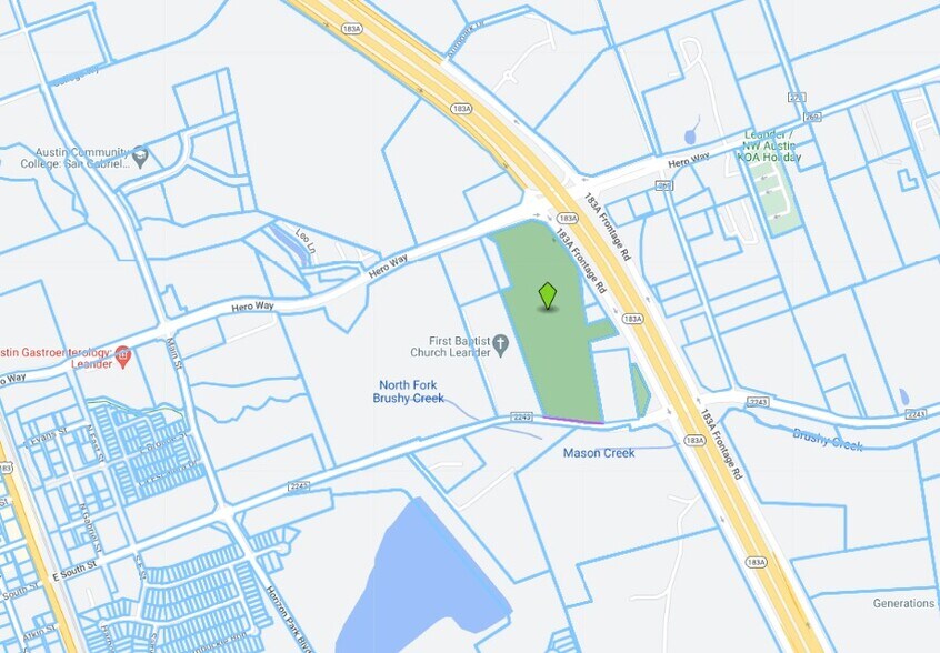 More Photos Of 9701 183A Toll Road, Leander Land For Sale