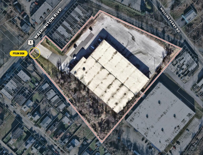 More Photos Of 2331-2339 Washington Blvd, Baltimore Warehouse For Lease