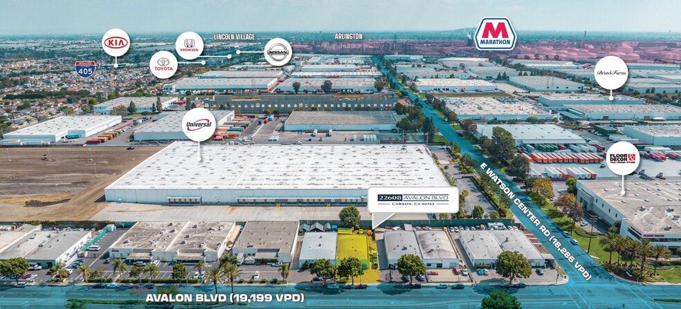 More Photos Of 22608 Avalon Blvd, Carson Warehouse For Sale