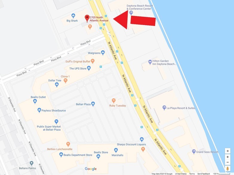 More Photos Of 2705 N Atlantic Ave, Daytona Beach General Retail For Sale