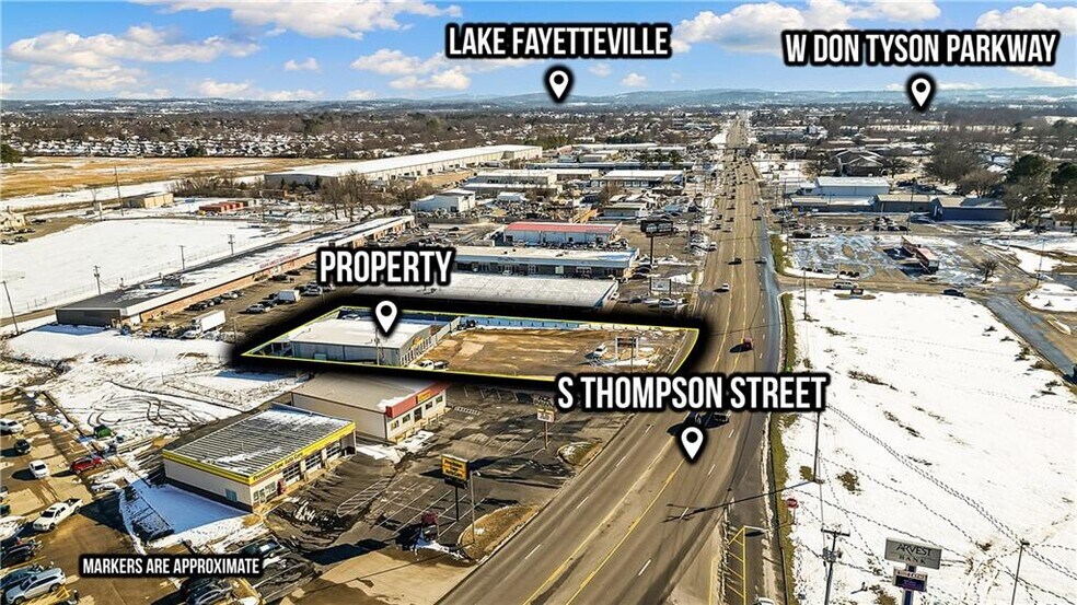 More Photos Of 2105 S Thompson St, Springdale Light Distribution For Sale