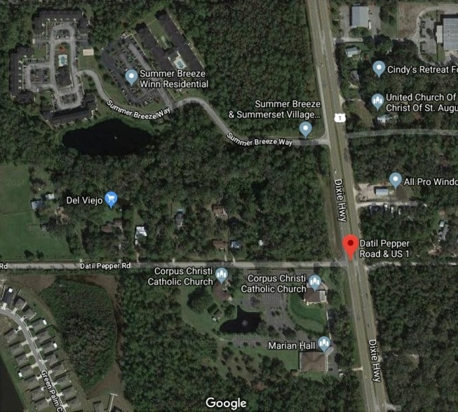More Photos Of US 1 & Datil Pepper Rd @ Old Kings Rd, Saint Augustine Land For Sale