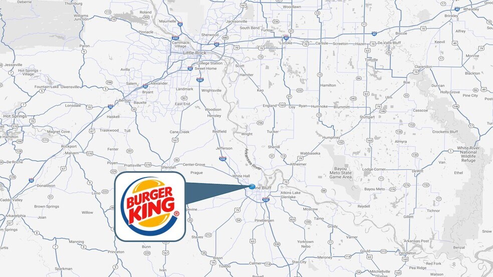 More Photos Of 400 N Blake St, Pine Bluff Fast Food For Sale