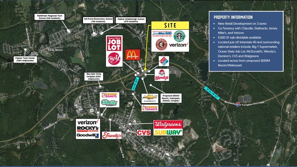 More Photos Of 1186-1190 Thorndike St, Palmer General Retail For Lease