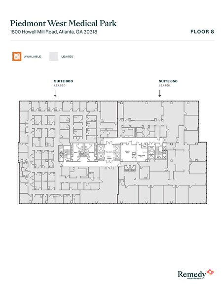 More Photos Of 1800 Howell Mill Rd, Atlanta Medical For Lease