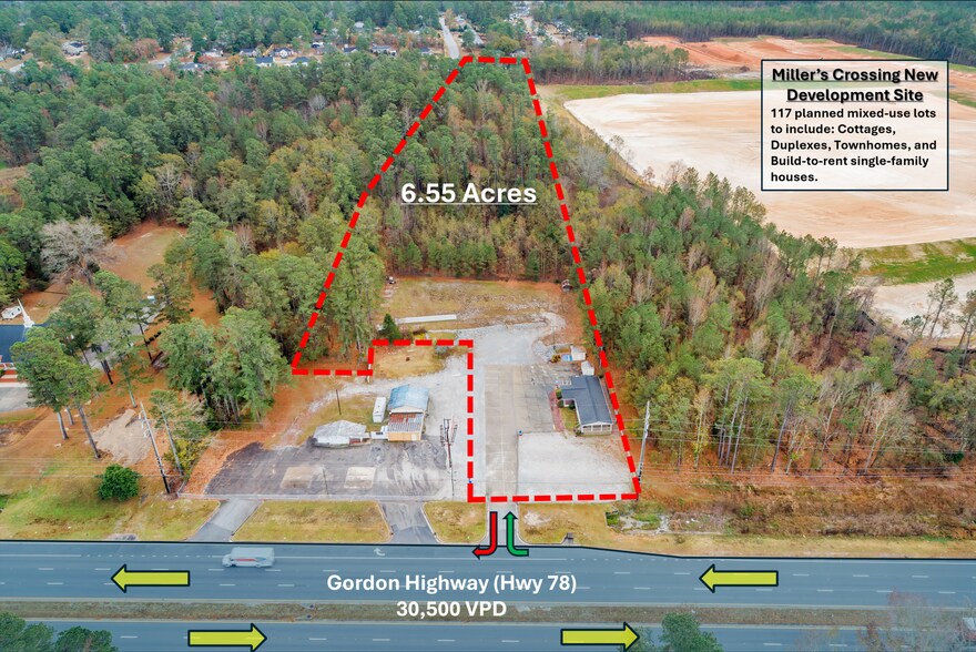 More Photos Of 2364 Gordon Hwy, Augusta Land For Sale