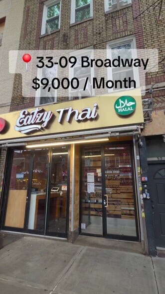 Primary Photo Of 33-09 Broadway, Astoria Storefront Retail Residential For Lease