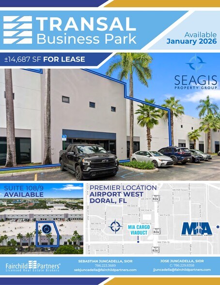 Primary Photo Of 8305 NW 27th St, Doral Distribution For Lease