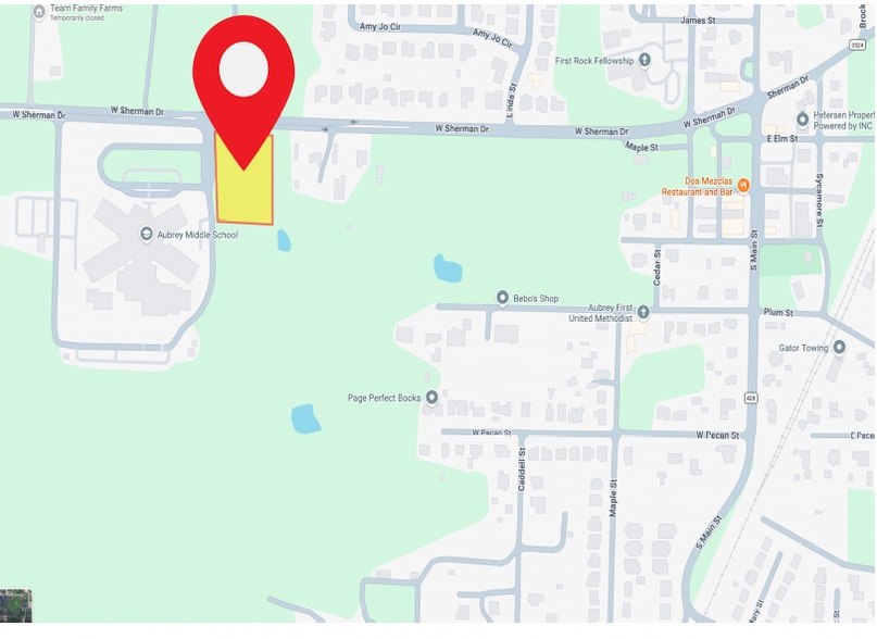 More Photos Of 803 FM428, Aubrey Land For Sale