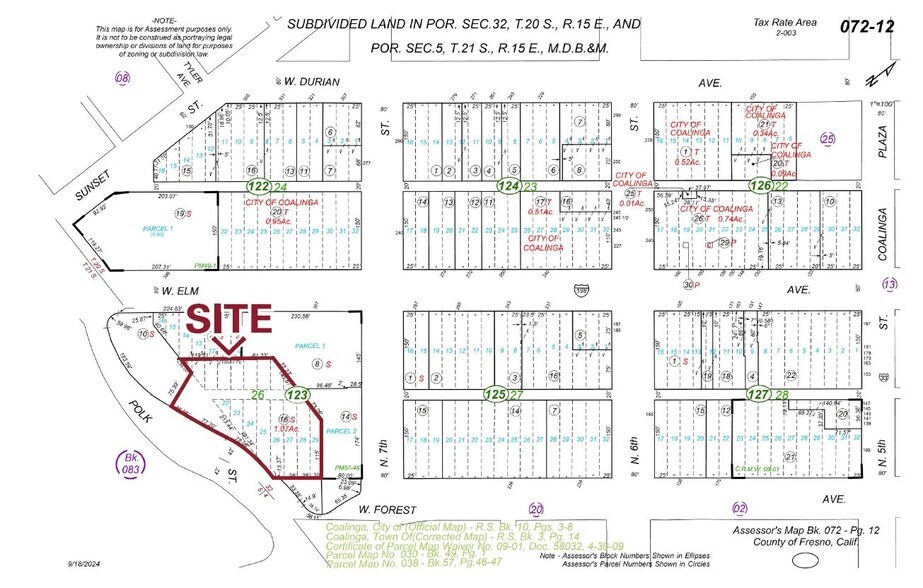 More Photos Of 396 W Forest Ave, Coalinga Land For Sale