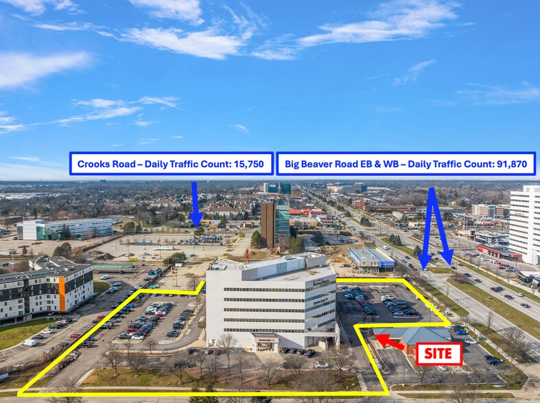 More Photos Of 801-803 W Big Beaver Rd, Troy Office For Lease