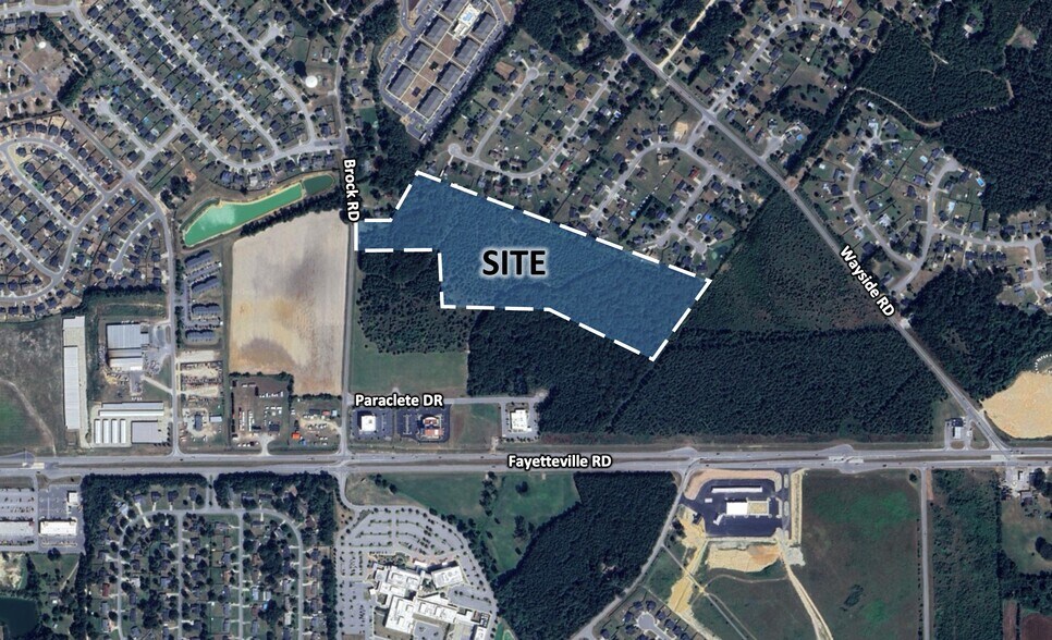 Primary Photo Of Brock Road @ Paraclete Drive, Raeford Land For Sale
