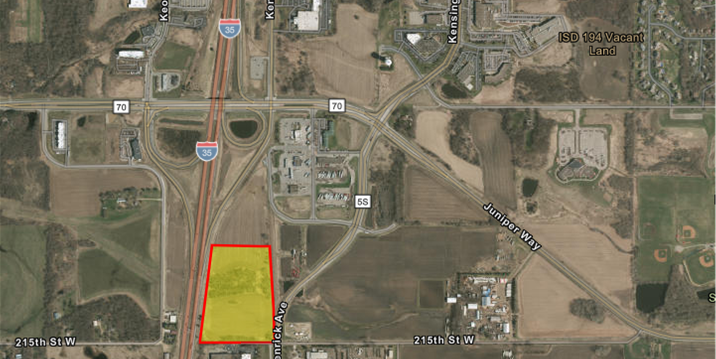 Primary Photo Of I-35 & CR-70, Lakeville Land For Sale