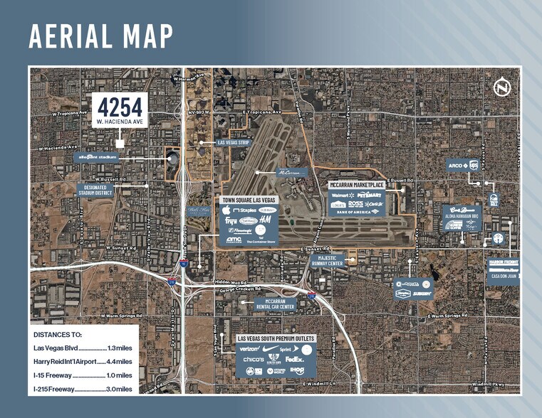More Photos Of 4254 W Hacienda Ave, Las Vegas Land For Lease
