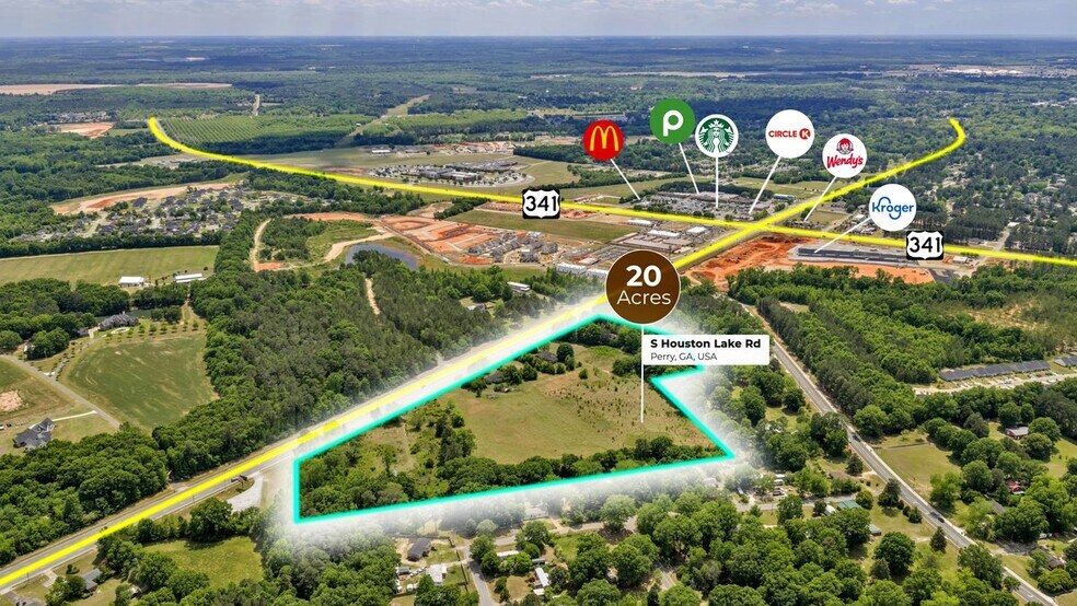 More Photos Of 1915 GA Highway 127, Perry Land For Sale