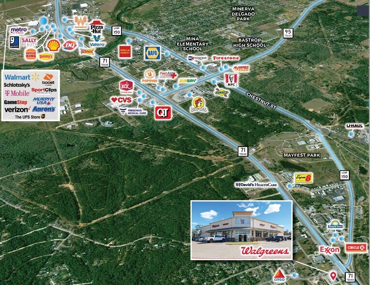 More Photos Of 4201 Highway 71 E, Bastrop Drugstore For Sale