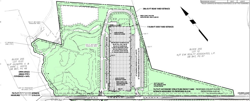 Primary Photo Of 1147 Courses Landing Rd, Carneys Point Warehouse For Sale