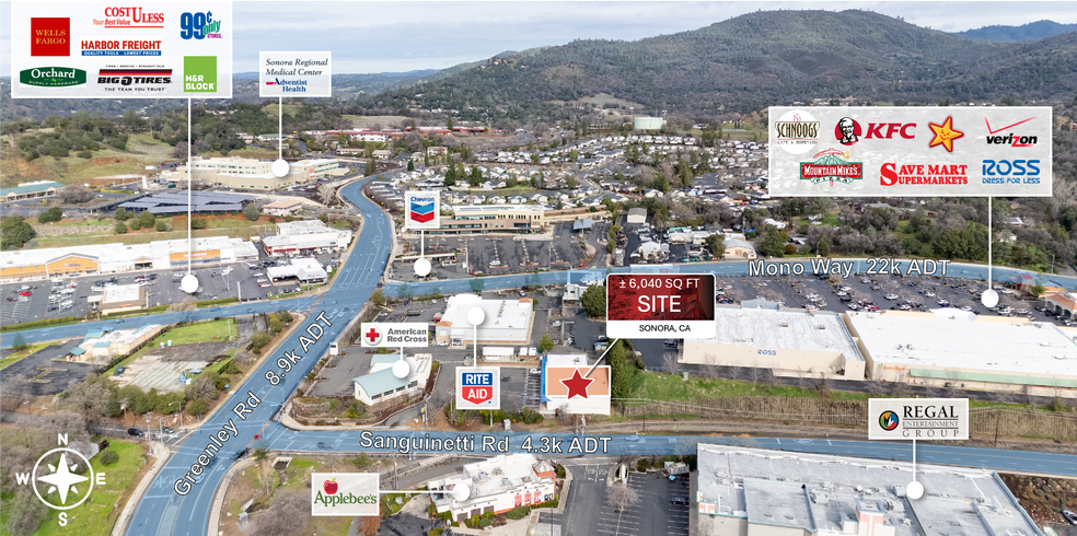 More Photos Of 880 Sanguinetti Rd, Sonora General Retail For Lease