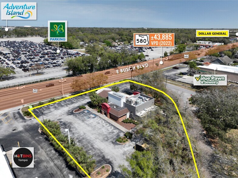 More Photos Of 4011 E Busch Blvd, Tampa Fast Food For Sale