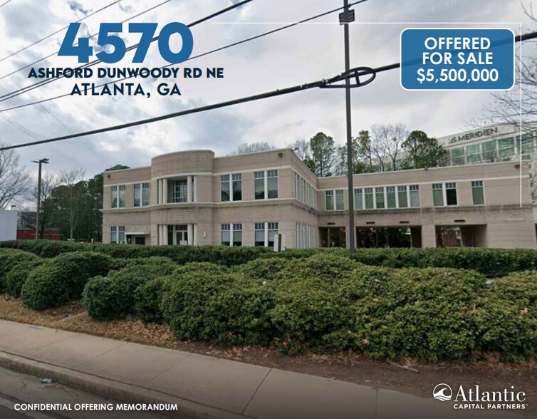 Primary Photo Of 4570 Ashford Dunwoody Rd NE, Atlanta Bank For Sale