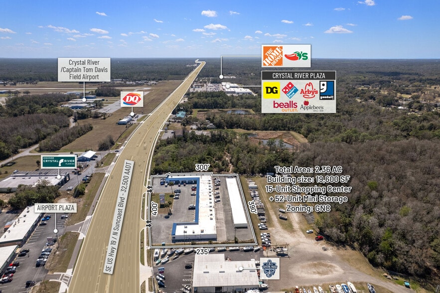 More Photos Of 940 N Suncoast Blvd, Crystal River General Retail For Sale