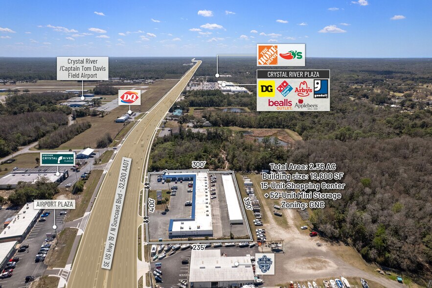 More Photos Of 940 N Suncoast Blvd, Crystal River General Retail For Sale