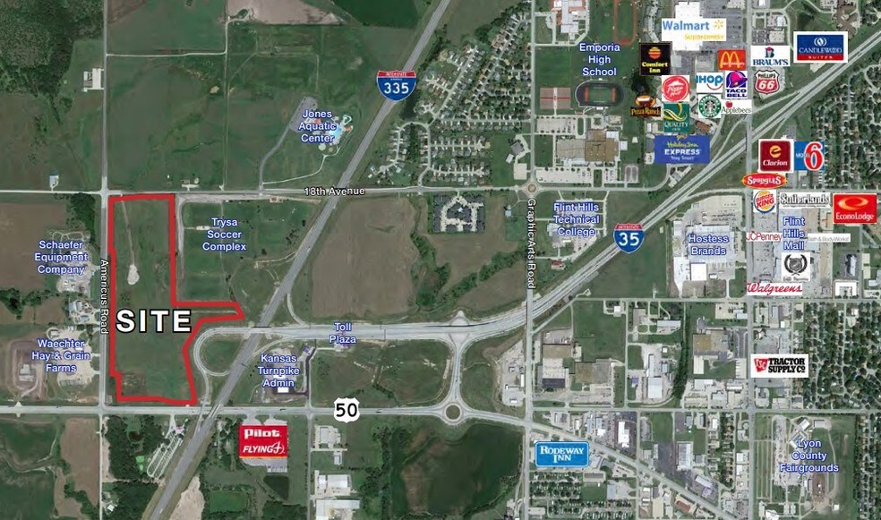 Primary Photo Of 50 Hwy & Americus Rd, Emporia Land For Sale