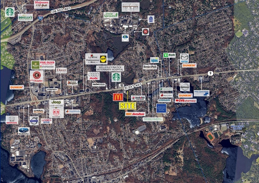 More Photos Of 244 Worcester St, Natick Freestanding For Lease