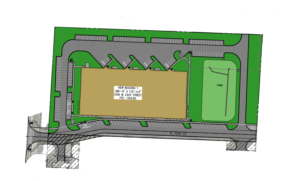 More Photos Of Northeast of the N 13th Street & W Easy Street Int, Rogers Industrial For Sale