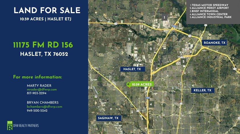 More Photos Of 11175 FM 156, Haslet Land For Sale
