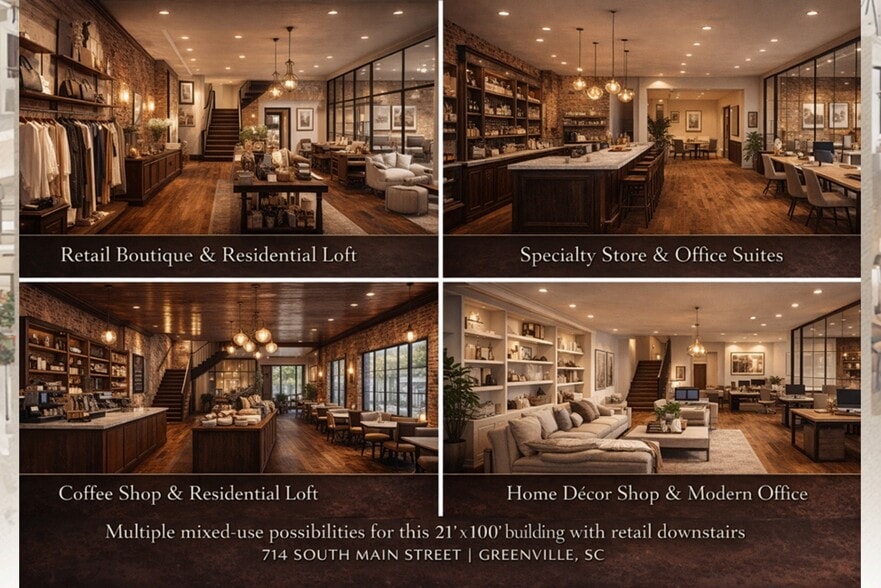 More Photos Of 714 S Main St, Greenville Storefront Retail Office For Sale