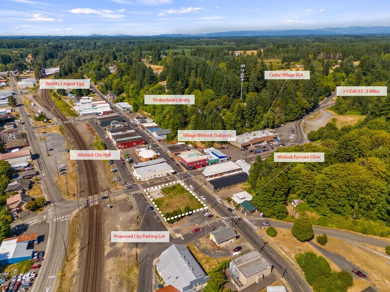 More Photos Of 202 NE 1st, Winlock Storefront Retail Office For Sale