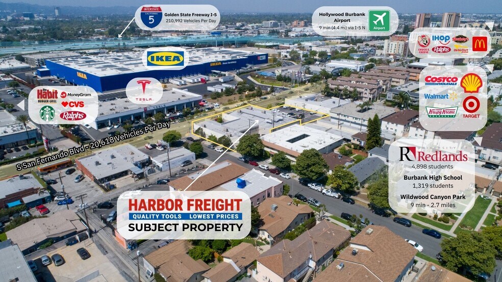 More Photos Of 810-822 S San Fernando Blvd, Burbank Freestanding For Sale