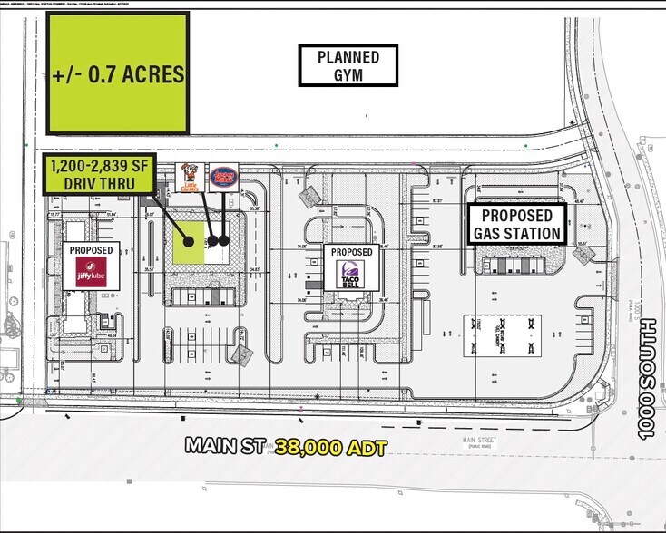 Primary Photo Of 1101 S Main St, Smithfield General Retail For Lease