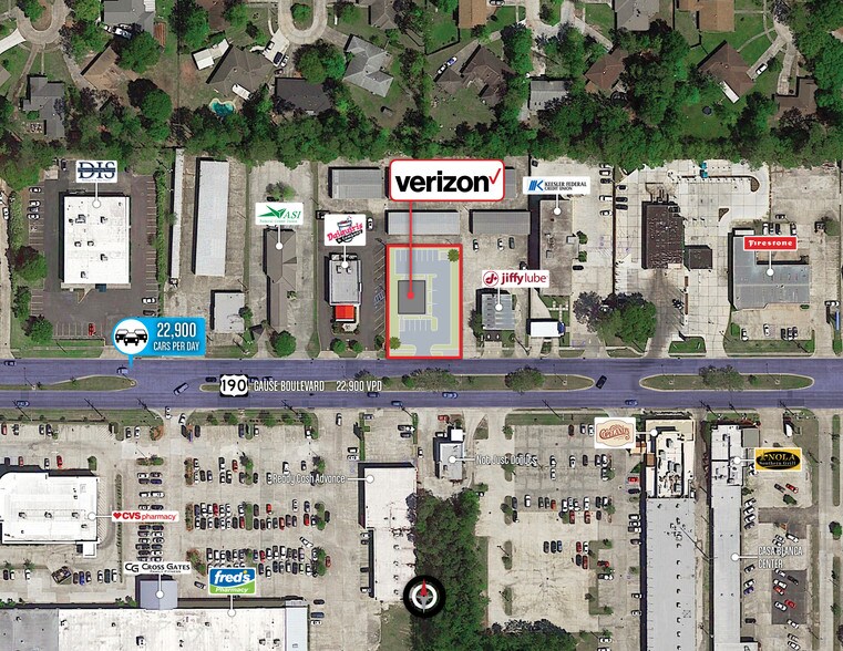 Primary Photo Of 1330 Gause Blvd, Slidell Freestanding For Sale