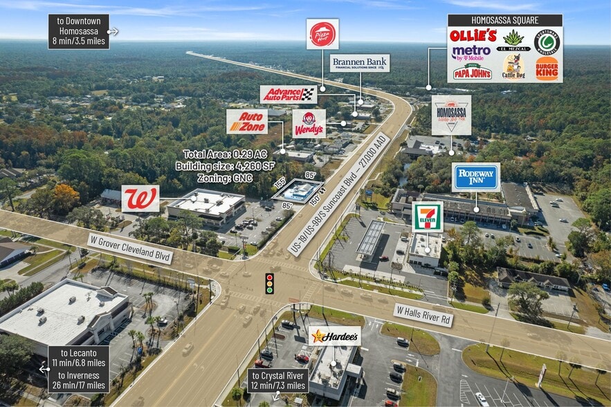 More Photos Of 4065 S Suncoast Blvd, Homosassa General Retail For Sale