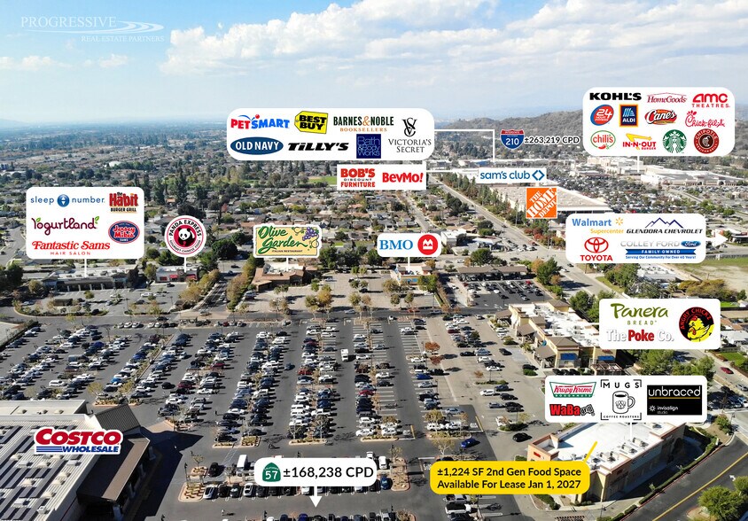 Primary Photo Of 1034 W Gladstone St, San Dimas Restaurant For Lease