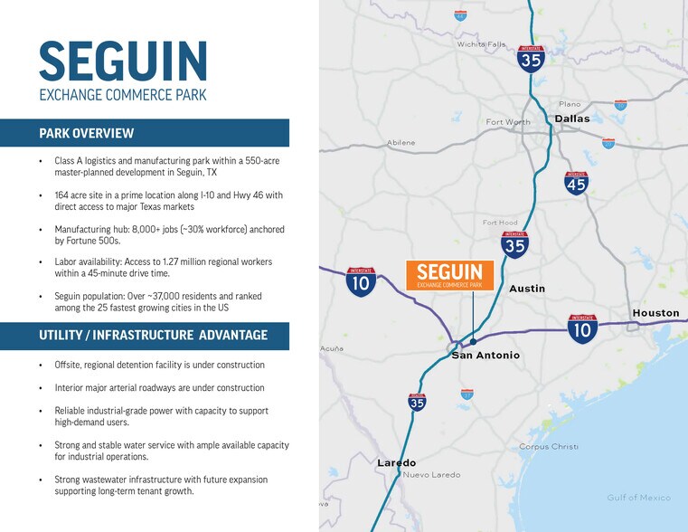 More Photos Of IH-10 & Highway 46, Seguin Distribution For Lease